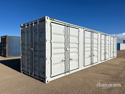 2026 40 ft One-Way High Cube Multi-Door حاويات تخزين