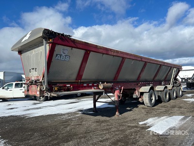 2017 ABS 48 ft Quad/A Live Bottom Trailer