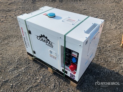 Compal VG-R110 10kW 発電機セット (<10 Kw または 12.5 Kva) (Unused)