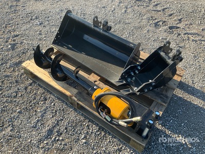 Qty of Excavator Attachments Varios, accesorio para excavadora (Unused)