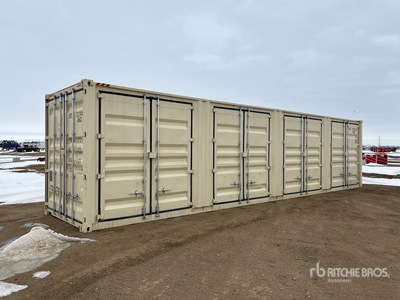 2026 40 ft High Cube Multi-Door Storage Container