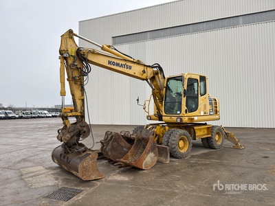 2011 Komatsu PW148-8 Wheel Excavator