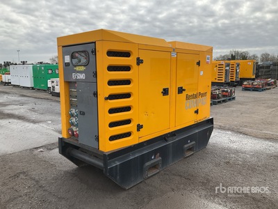 Sdmo R110C3 110 kVA Skid-Mounted Generatore