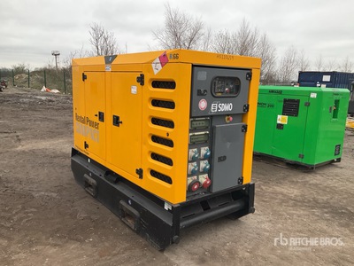 2016 Sdmo R66 Skid-Mounted Generator set