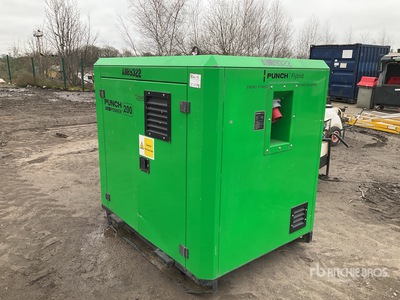 Punch Flybrid Generator set