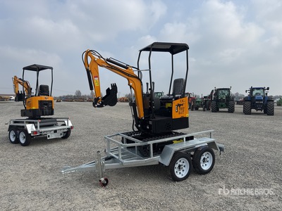 2025 JPC HT12 Mini Excavator (Unused)