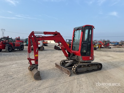 2017 Yanmar ViO25-6CR Mini Excavadora