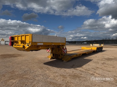 1994 Faymonville STBZ-3VA Tri/A Semi Remorque Porte Engin Low Loader