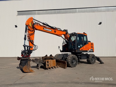 2021 Doosan DX165W-5 Pelle Sur Pneus Wheel Excavator