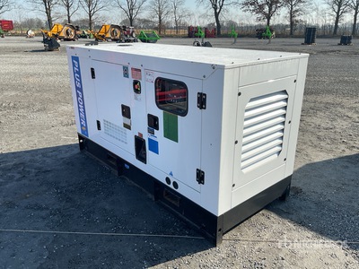 2022 Plus Power GF2-60 60 kW Skid-Mounted Generator Set