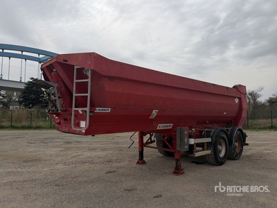 2008 Robuste Kaiser S3302V T/A Rollback Semi-Remorque Benne 2 Essieux Remolque banera