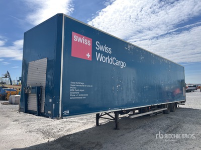 2000 Van Eck DT-21 T/A Enclosed Trailer