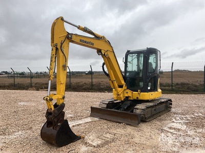 2017 Komatsu PC55MR-3 Mini Excavator