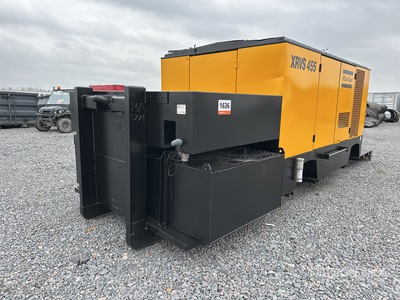 2000 Atlas Copco XRVS 455 EC Skid-Mounted Air Compressor