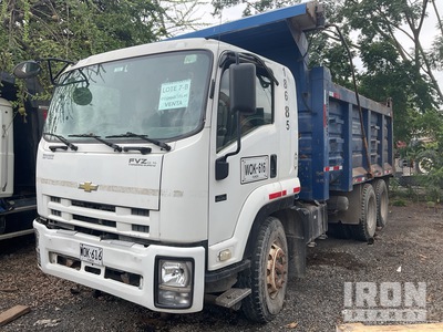 2017 Chevrolet FVZ-217 6x4 T/A Dump Truck (Inoperable)