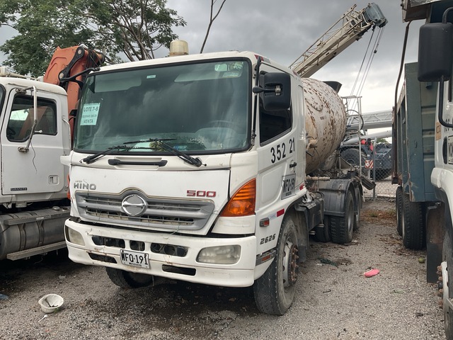 2016 Hino FM8JLTD 6x4 Mixer Truck (Inoperable)