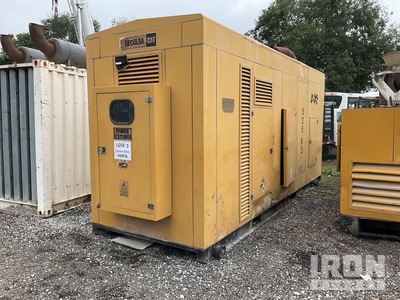 2018 Cat C32 1137 kVA Skid-Mounted Generator Set