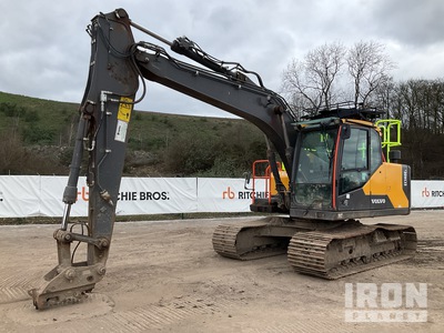 2022 Volvo EC140EL Tracked Excavator