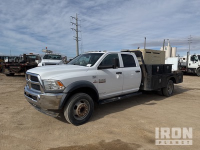 2015 Ram 5500 4x4 Crew Cab Table Top Truck