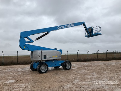 2011 Genie z80 4WD Diesel Articulating Boom Lift