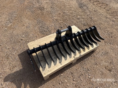 2026 Haener HBR1200-P40A Lifting Râteau de pelleteuse (Unused)