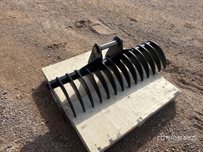 2026 Haener HBR1200-P45A Lifting Râteau de pelleteuse (Unused)