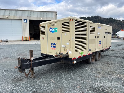 2013 Doosan HP1600WCU-T4I 1600 1600 cfm Mobile Compresseur à air
