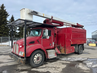 Terex Hi-Ranger CT5 55 ft on 2003 Kenworth T300 4x2 Bucket Truck