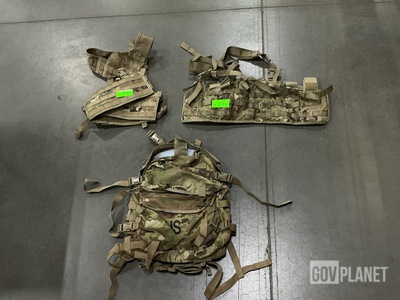 (41) Tactical Assault Panels, (10) Field Packs & Assorted Items