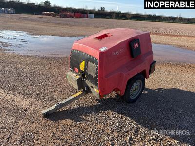 2014 Kaeser M20 Mobile S/A Compresseur A Air 1 Essieu Compresor de aire (Inoperable)