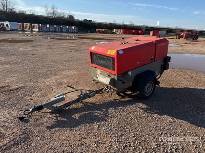 2018 Doosan 7/53 Mobile S/A Compresseur A Air 1 Essieu Air Compressor