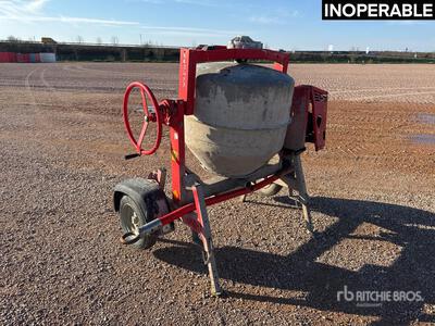 S/A Betonniere 1 Essieu verplaatsbare betonmixer (Inoperable)