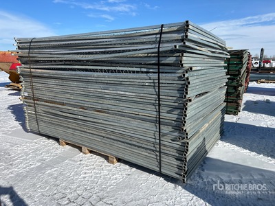 Quantity of (50) 6 ft x 10 ft Site Fence