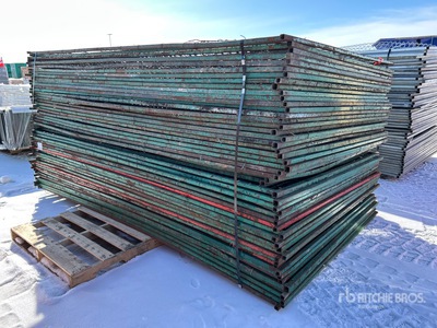 Quantity of (50) 6 ft x 10 ft Site Fence