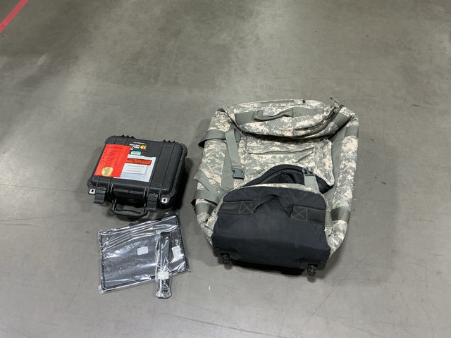 (53) Laptop Cases, (1) Pelican Storage Case & Assorted Items