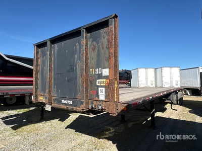 2000 Wabash 45 ft T/A Przyczepa płaska