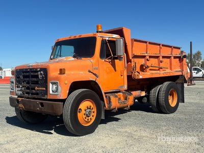 1986 International 1954 4x2 Rear Auger Spreader 2-Achs Kipper-Lkw