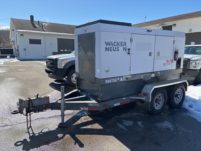 2014 Wacker Neuson G150 121 kW Generator Set