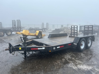 2001 13 ft T/A Remorque pour équipement