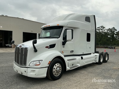 2022 Peterbilt 579 6x4 تراكتور شاحنة كابينة النوم (ثنائية المحور)