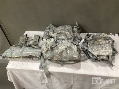 (14) Large Field Pack Sets, (20) Fighting Load Carriers & Assorted Items