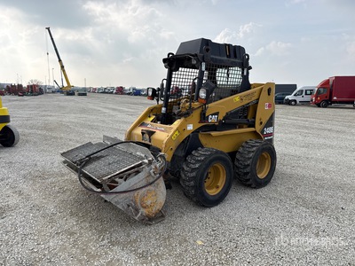 2005 Cat 248B Ładowarka o sterowaniu burtowym