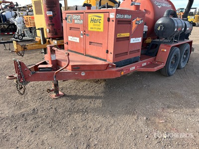 2017 Ditch Witch 10 ft T/A Equipment Trailer