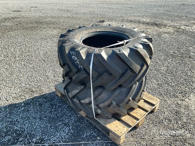 Quantity of (2) MRL 405/70-20 Tires (Unused)