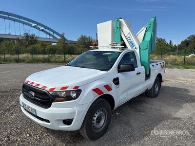 2019 Comet 93FT00134 12 m on 2020 Ford Ranger 4x4 Vehicule Utilitaire Avec Nacelle Bucket Truck