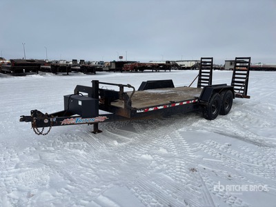 2012 Triton 20 ft T/A Apparatuur aanhangwagen