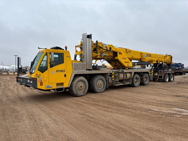 2019 Grove TMS800E 80 ton 8x4 Hydraulic Truck Crane