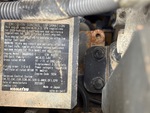 Engine with Emission Label