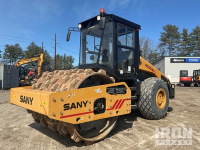 2021 Sany SSR120C-8 Smooth Drum Compactor