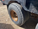 Trailer Chassis with Right Rear Tire
